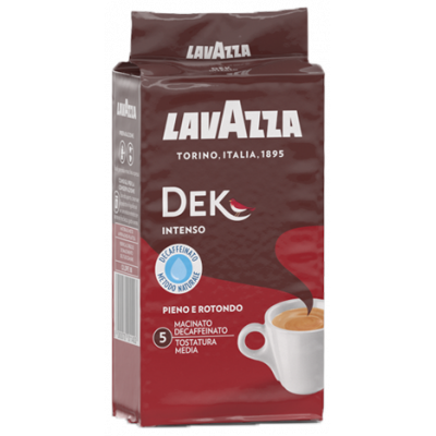 Кофе молотый Lavazza Decaffeinate Intenso 250г