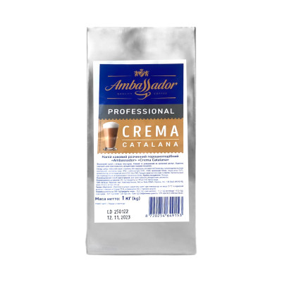 Растворимый кофе 3в1 Ambassador Crema Catalana 1кг