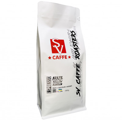 Кофе в зёрнах SV caffe БразилияФазенда Желтый Бурбон (1кг)