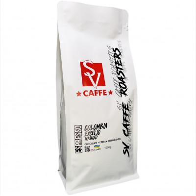 Кофе в зёрнах SV caffe Колумбия Эксельсо 1кг