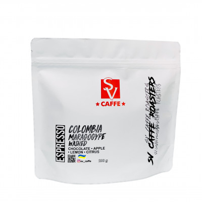 Кофе в зёрнах SV caffe 250г Марагоджип Колумбия (250г)