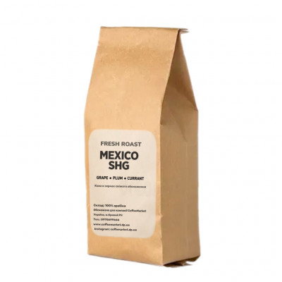 Кофе в зёрнах Fresh Roast Мексика SHG 1кг