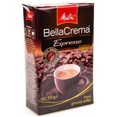 Кофе молотый Melitta BellaCrema Espresso 250г