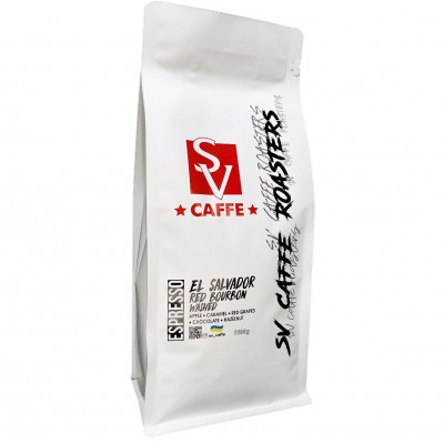 Кофе в зёрнах SV caffe Сальвадор Красный бурбон (1кг)