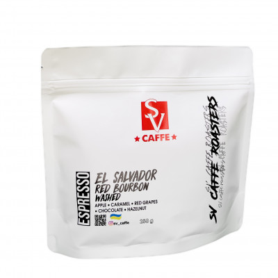 Кофе в зёрнах SV caffe 250г Сальвадор Красный бурбон (250г)