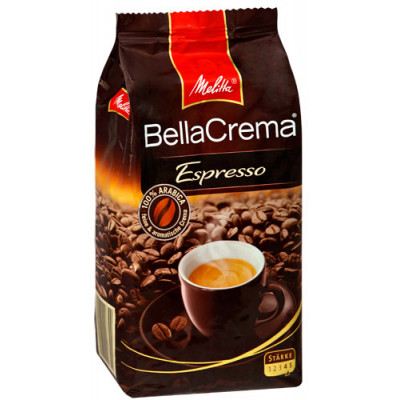 Кофе в зёрнах Melitta BellaCrema Espresso 1кг 