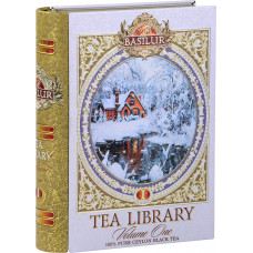 Чай Basilur 100г  Чайная Библиотека Том 1 ж\б